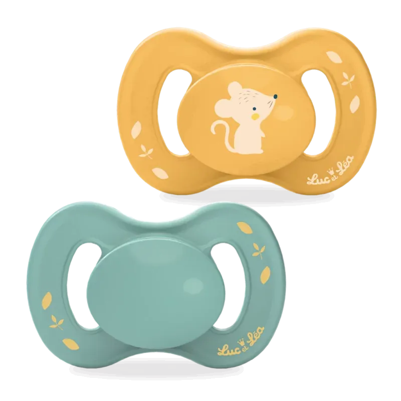 Luc et Léa Nature Extra-fine Anatomique Sucette +18m X2 - Univers Pharmacie