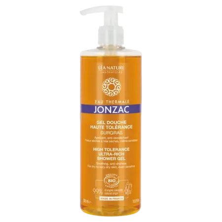 Jonzac Gel Douche Haute Tolérance Surgras Bio 500ml - Univers Pharmacie