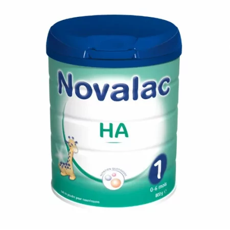 Novalac HA 1 0-6 mois 800g - Univers Pharmacie