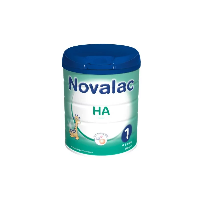 Novalac HA 1 0-6 mois 800g - Univers Pharmacie