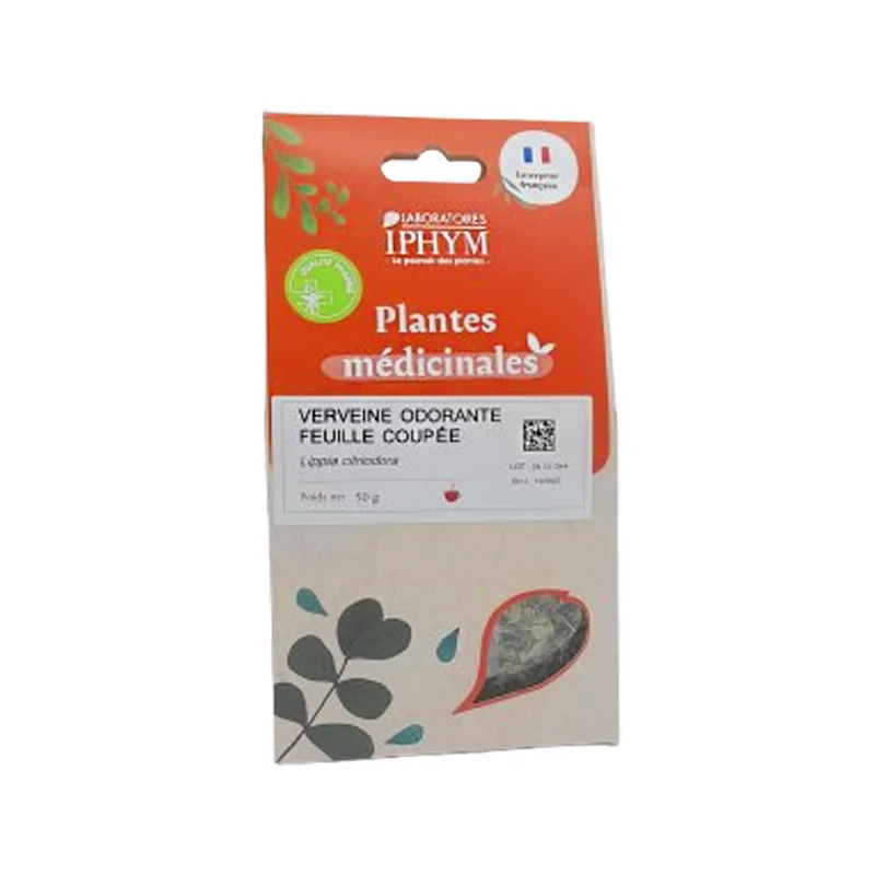 Laboratoires Iphym Plantes Médicinales Verveine Odorante Feuille Coupée 50g - Univers Pharmacie