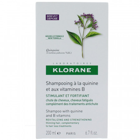 Klorane Shampooing à la Quinine & Edelweiss 200ml - Univers Pharmacie