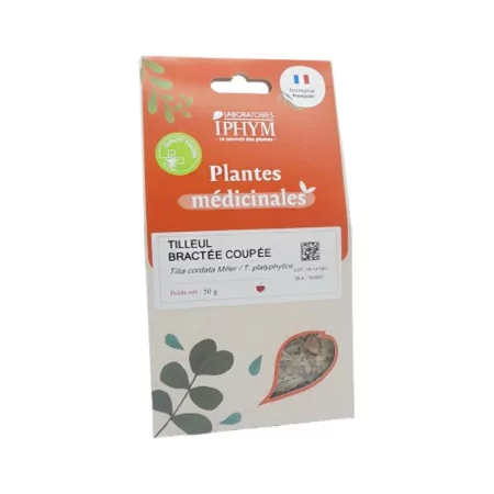 Laboratoires Iphym Plantes Médicinales Tilleul Bractée Coupée 50g 100g - Univers Pharmacie