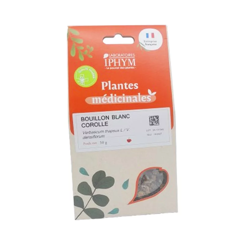 Laboratoires Iphym Plantes Médicinales Bouillon Blanc Corolle 50g - Univers Pharmacie