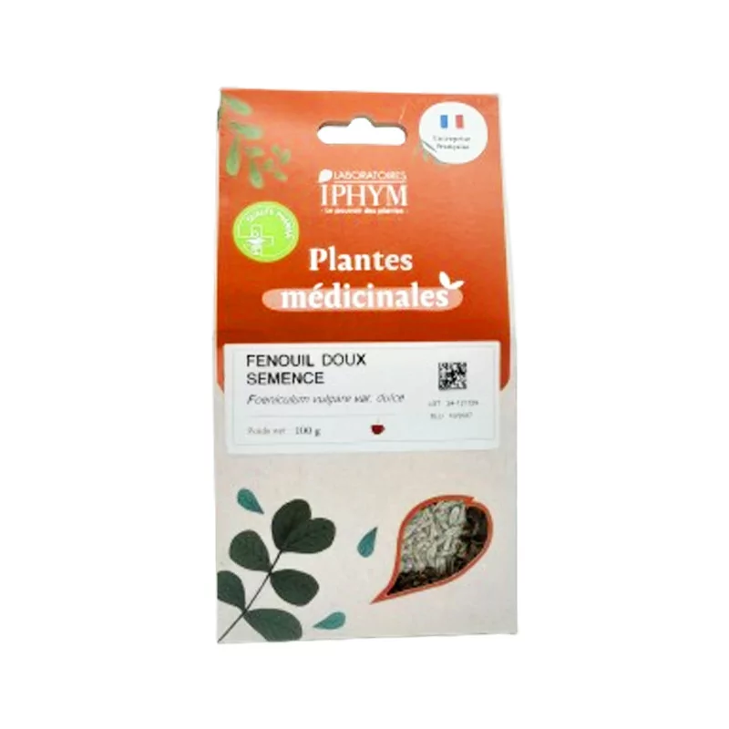 Laboratoires Iphym Plantes Médicinales Fenouil Doux Semence 100g