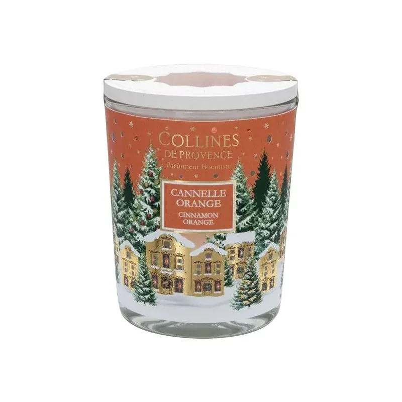 Collines de Provence Bougie Parfumée Orange Cannelle 180g - Univers Pharmacie