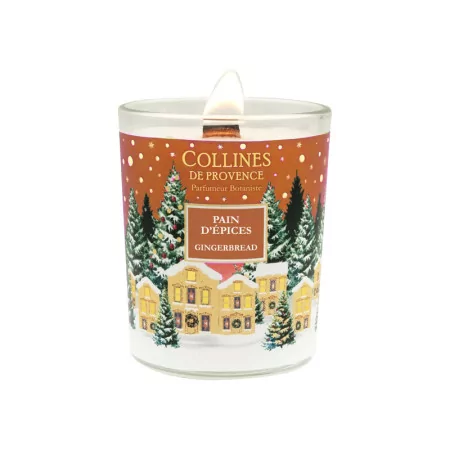 Collines de Provence Bougie Parfumée Pain d'Épices 75g - Univers Pharmacie