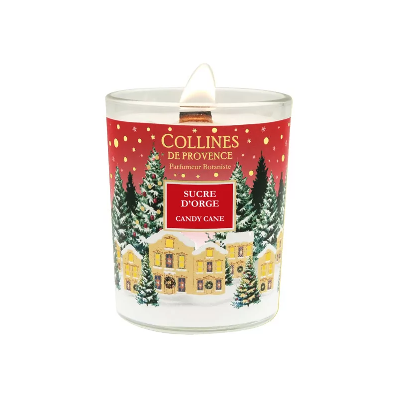 Collines de Provence Bougie Parfumée Sucre d'Orge 75g