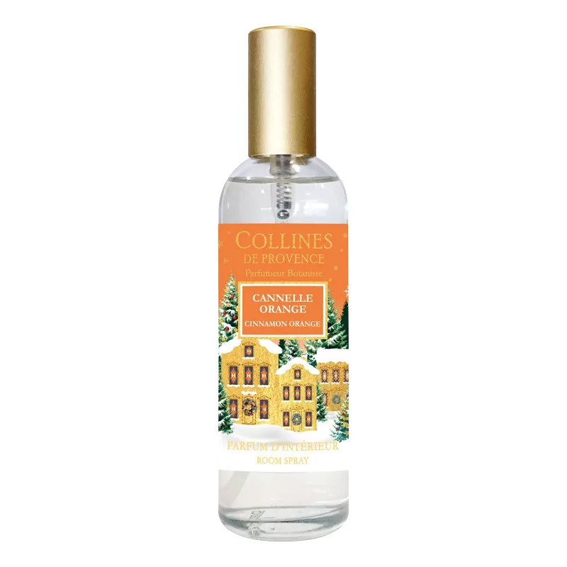 Collines de Provence Parfum d'Intérieur Cannelle Orange 100ml - Univers Pharmacie