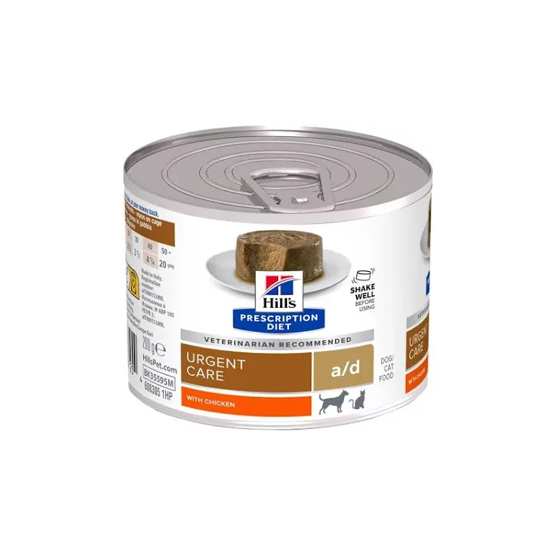 Hill's Prescription Diet a/d Urgent Care 200g - Univers Pharmacie