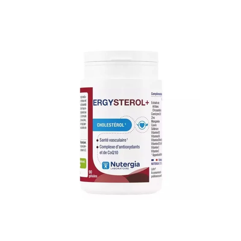 Nutergia ErgyStérol+ 90 gélules - Univers Pharmacie