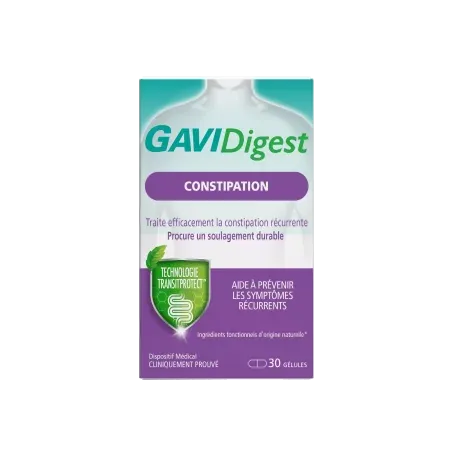 GaviDigest Constipation 30 gélules - Univers Pharmacie