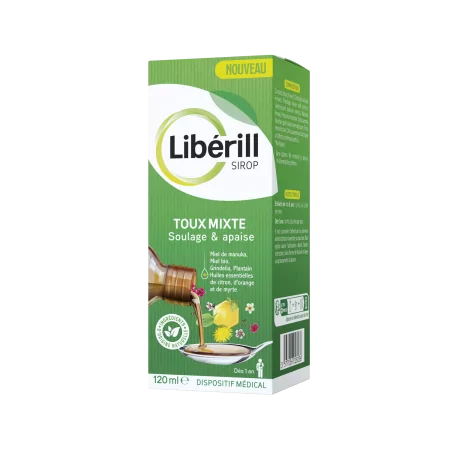 Libérill Sirop Toux Mixte 120ml - Univers Pharmacie