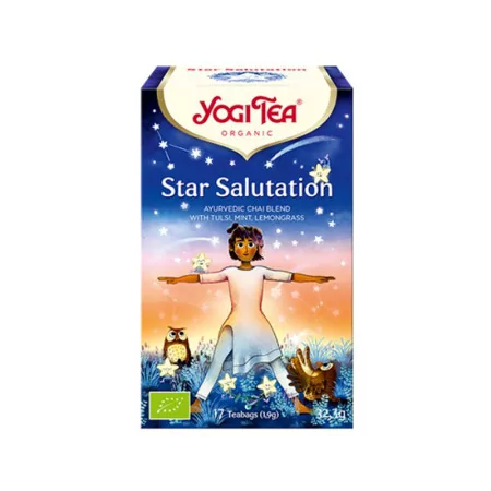 Yogi Tea Star Salutation Infusion Bio 17 sachets - Univers Pharmacie