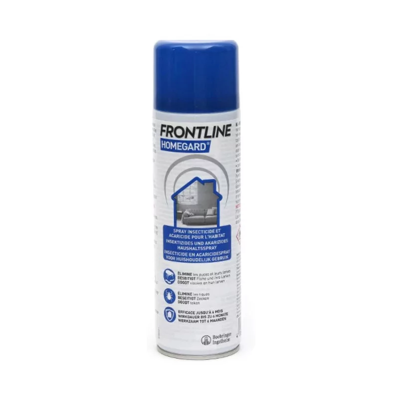 Frontline Homegard Spray Insecticide et Acaracide 250ml - Univers Pharmacie