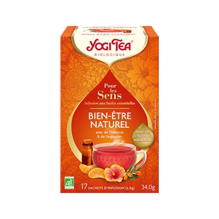 Yogi Tea Pour Les Sens Bien-être Naturel 17 sachets - Univers Pharmacie