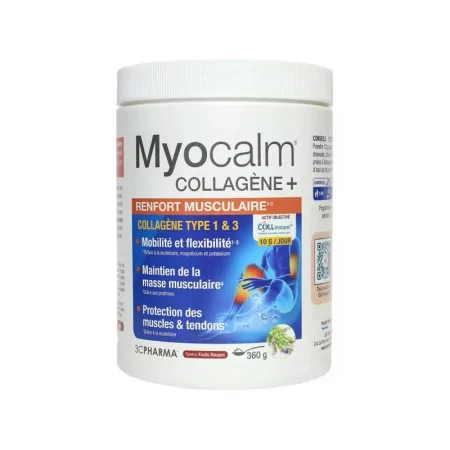 Myocalm Collagène+ Renfort Musculaire 360g - Univers Pharmacie