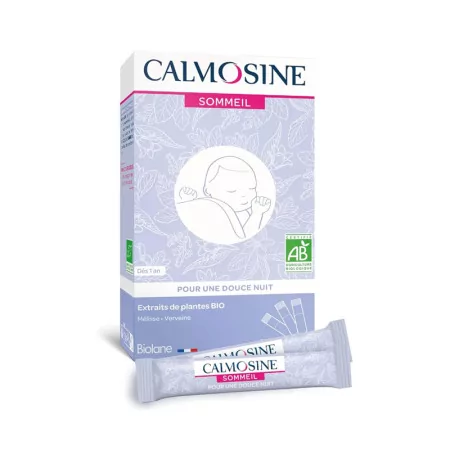 Calmosine Sommeil Bio 14 dosettes - Univers Pharmacie