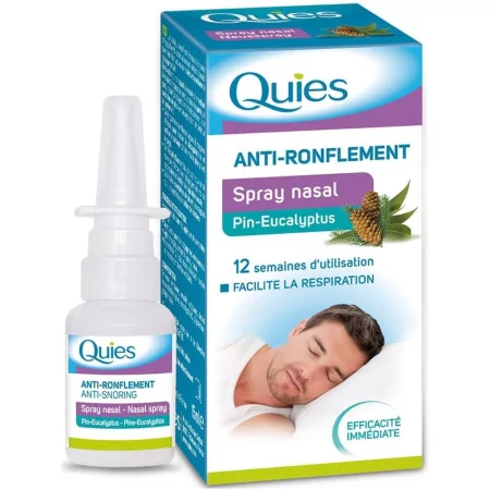 Quies Spray Nasal Anti-ronflement 15ml - Univers Pharmacie