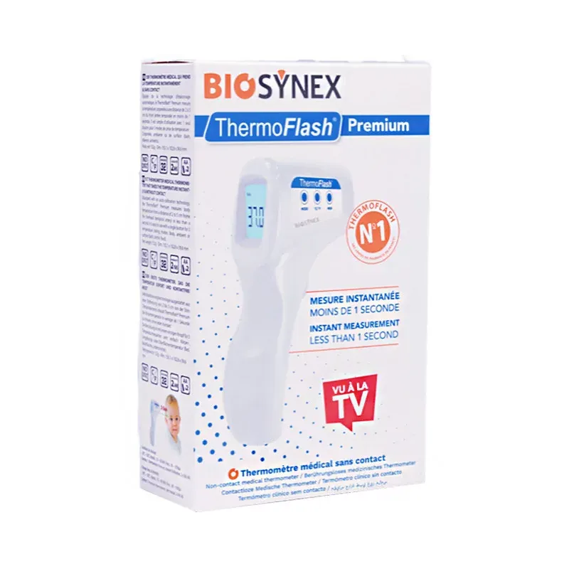 Biosynex Thermomètre Sans Contact Thermoflash Premium Biosynex Thermomètre Sans Contact Thermoflash Premium