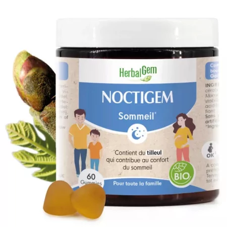 HerbalGem Noctigem Sommeil 60 gummies - Univers Pharmacie