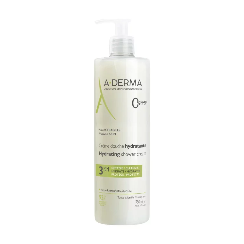 A-Derma Crème Douche Hydratante 750ml - Univers Pharmacie