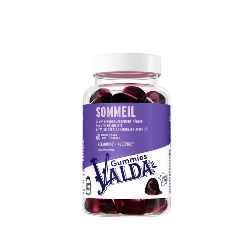 Valda Gummies Sommeil Fruits des Bois 60 gummies - Univers Pharmacie Valda Gummies Sommeil Fruits des Bois 60 gummies - Univers Pharmacie