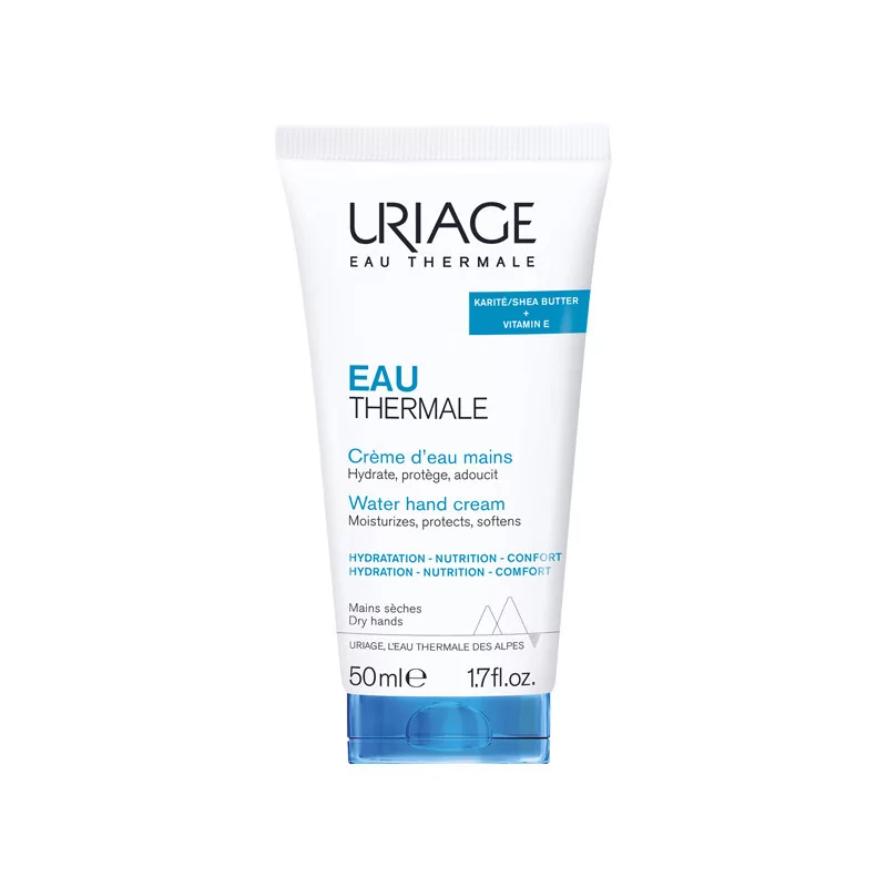 Uriage Eau Thermale Crème d'Eau Mains 50ml - Univers Pharmacie