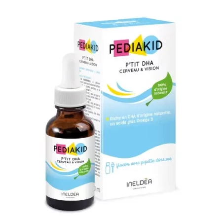 Pediakid P'tit DHA Cerveau & Vision 30ml - Univers Pharmacie