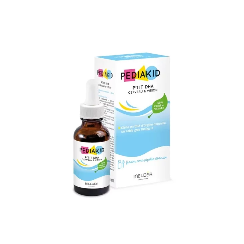 Pediakid P'tit DHA Cerveau & Vision 30ml - Univers Pharmacie