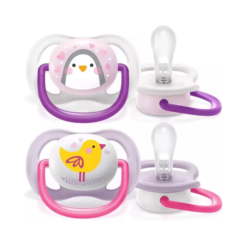 Philips Avent Ultra Air Sucette 0-6m Animaux X2 - Univers Pharmacie