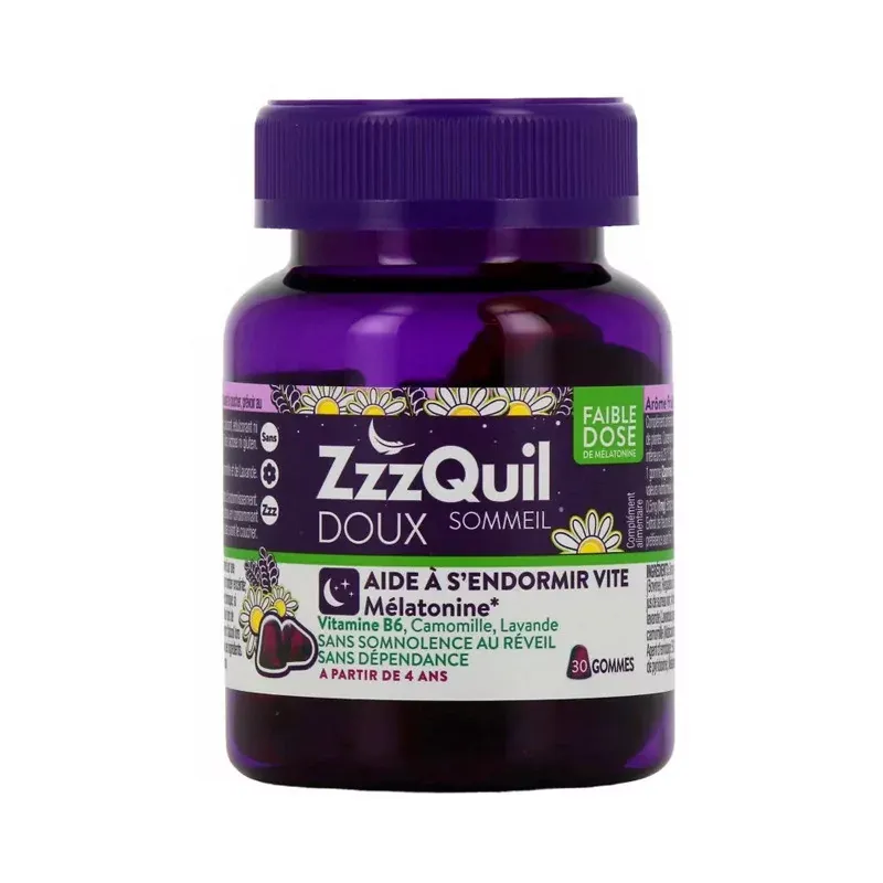 Zzzquil Doux Sommeil Fruits de Bois 30 gommes - Univers Pharmacie