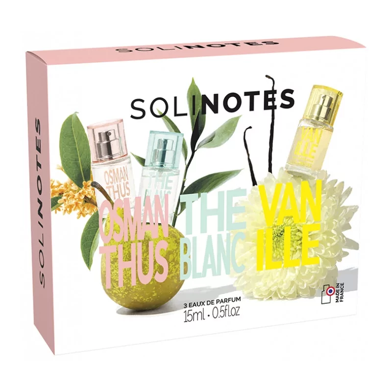 Solinotes Coffret Osmanthus Thé Blanc Vanille - Univers Pharmacie