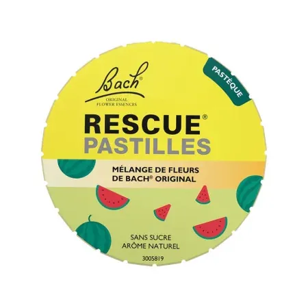 Rescue Pastilles Pastèque 50g - Univers Pharmacie