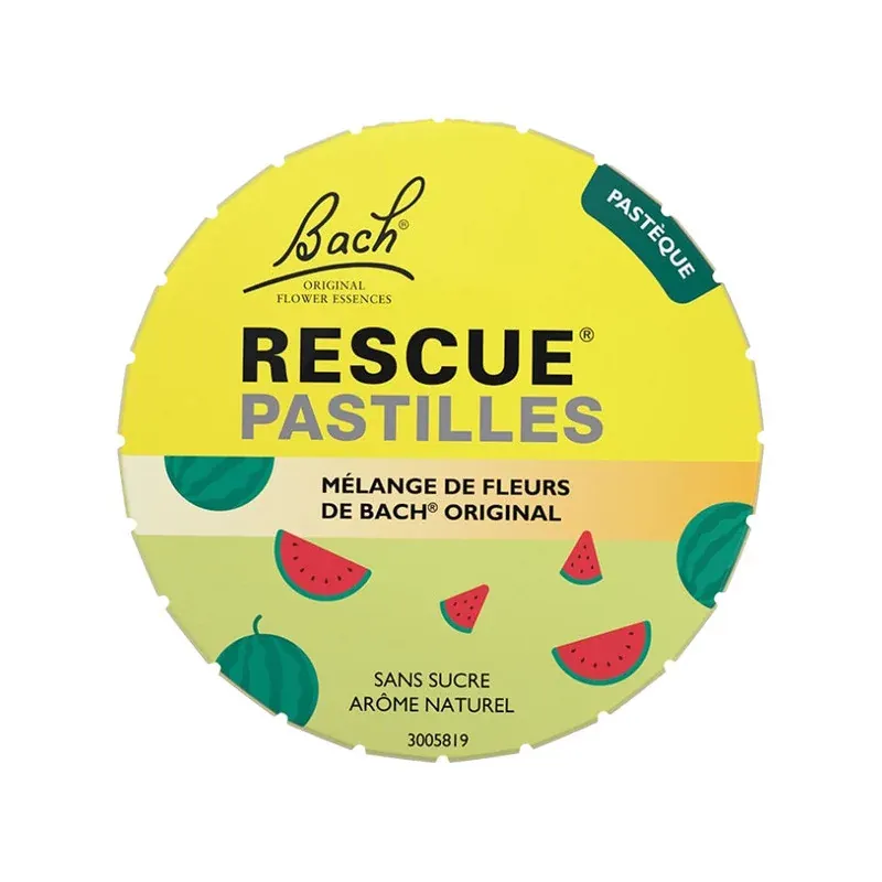Rescue Pastilles Pastèque 50g - Univers Pharmacie