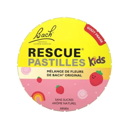Rescue Pastilles Kids Fraise 50g - Univers Pharmacie