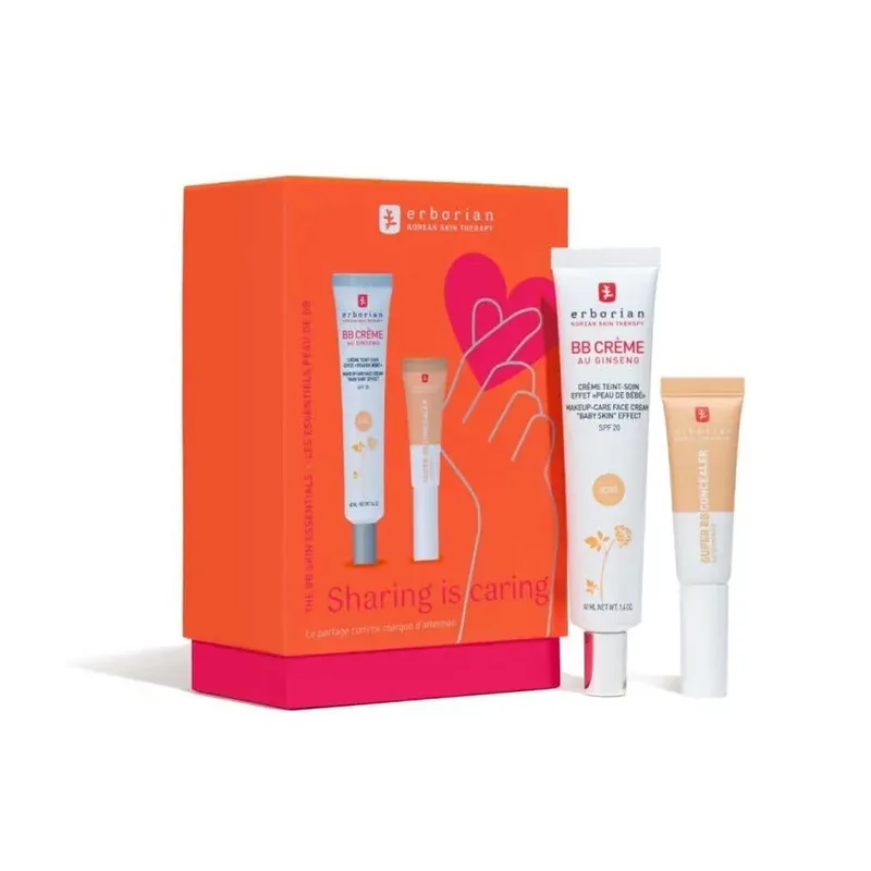 Erborian Kit BB Crème & Super BB Concealer Doré - Univers Pharmacie