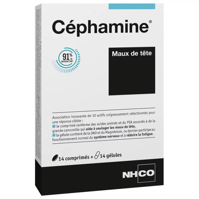 NHCO Céphamine 14 gélules + 14 comprimés