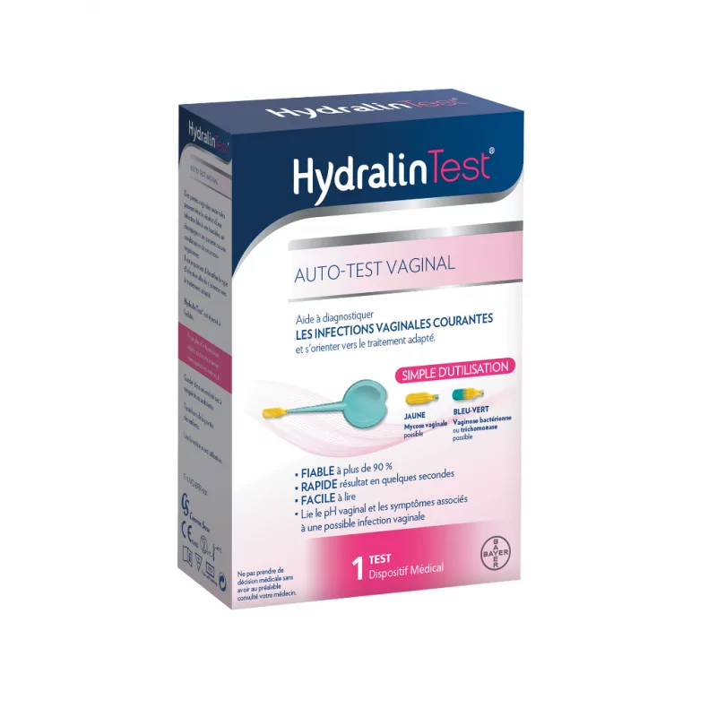 Hydralin Test Auto-test Vaginal 1 Test - Univers Pharmacie