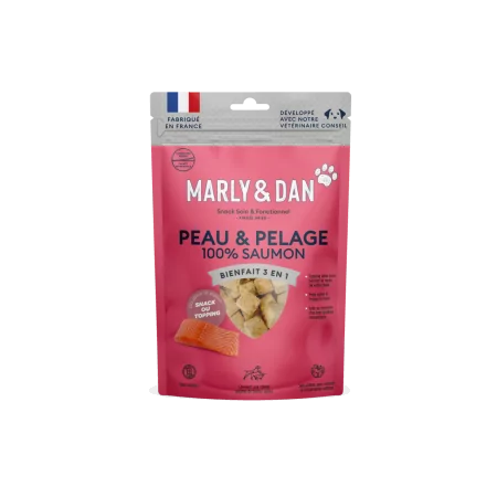 Marly & Dan Peau & Pelage Snack Chiens 50g - Univers Pharmacie