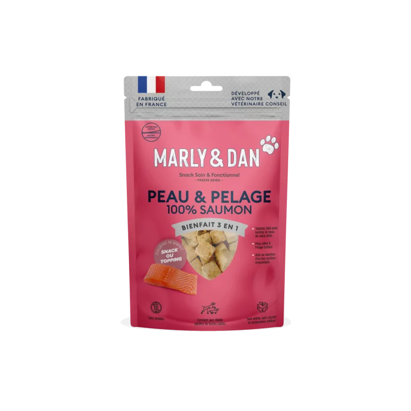 Marly & Dan Peau & Pelage Snack Chiens 50g - Univers Pharmacie