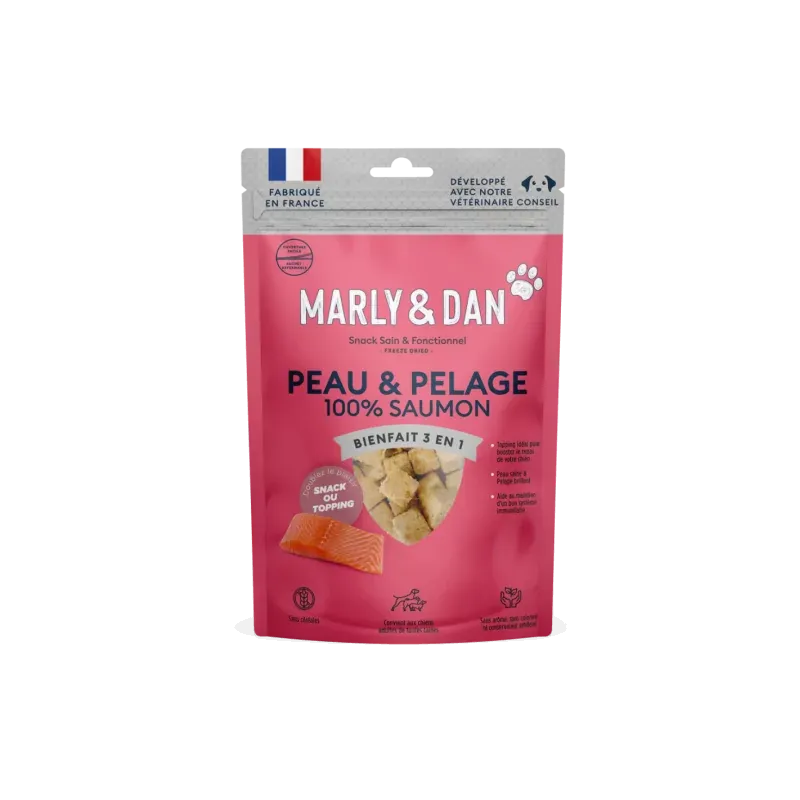 Marly & Dan Peau & Pelage Snack Chiens 50g - Univers Pharmacie