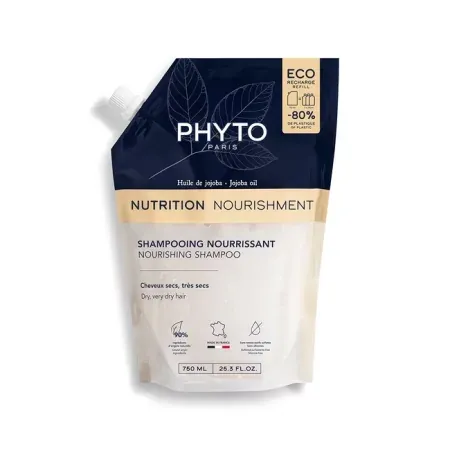 Phyto Nutrition Shampooing Nourrissant Ecorecharge 750ml - Univers Pharmacie