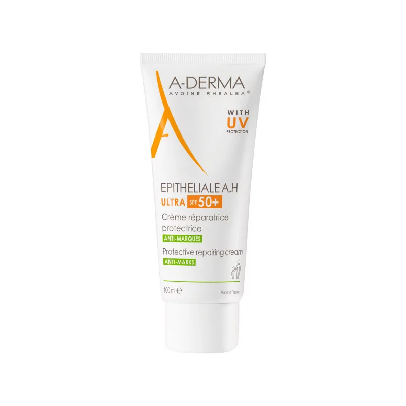 A-Derma Epitheliale A.H Ultra SPF50+ Crème Réparatrice Protectrice 100ml - Univers Pharmacie