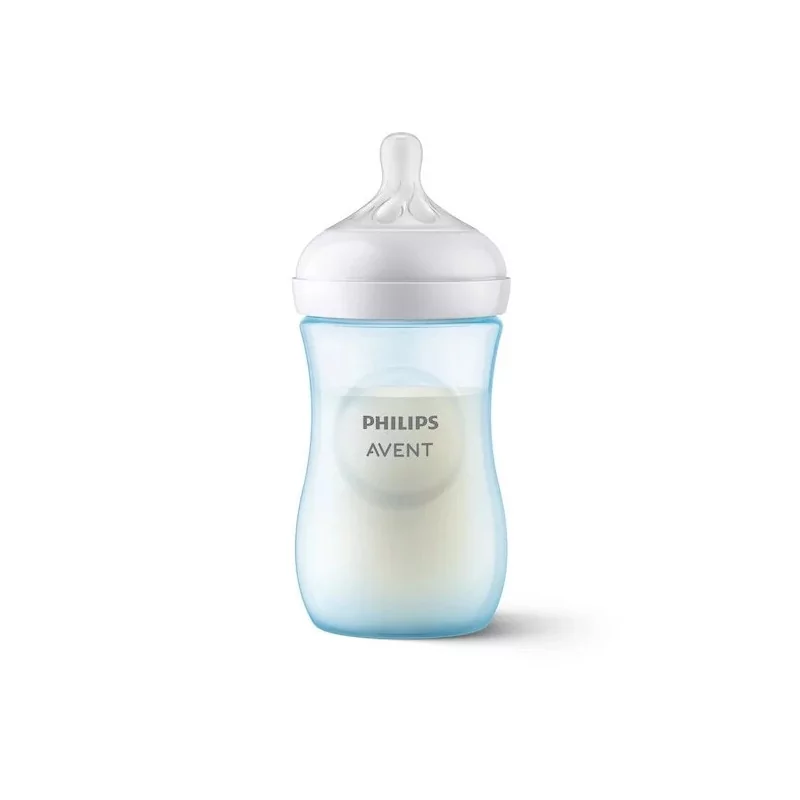 Philips Avent Natural Response Biberon 1m+ Bleu 260ml - Univers Pharmacie