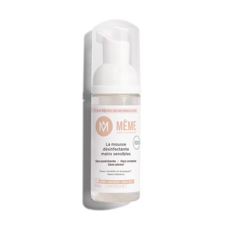 Même La Mousse Désinfectante Mains Sensibles 50ml - Univers Pharmacie