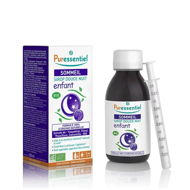 Puressentiel Sommeil Sirop Douce Nuit Enfant 125ml - Univers Pharmacie