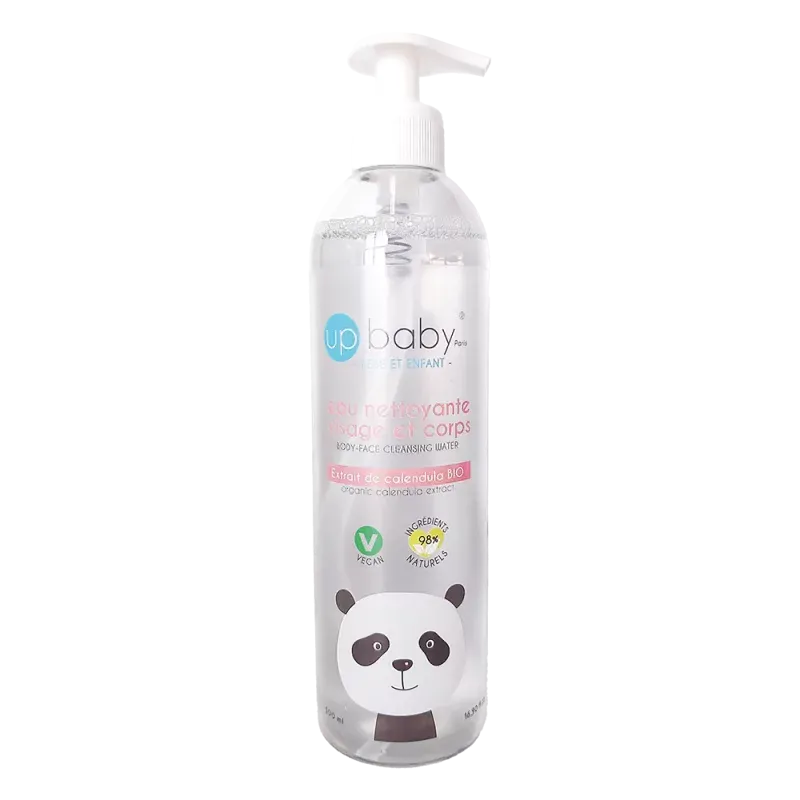 Up Baby Eau Nettoyante Visage et Corps 500ml - Univers Pharmacie