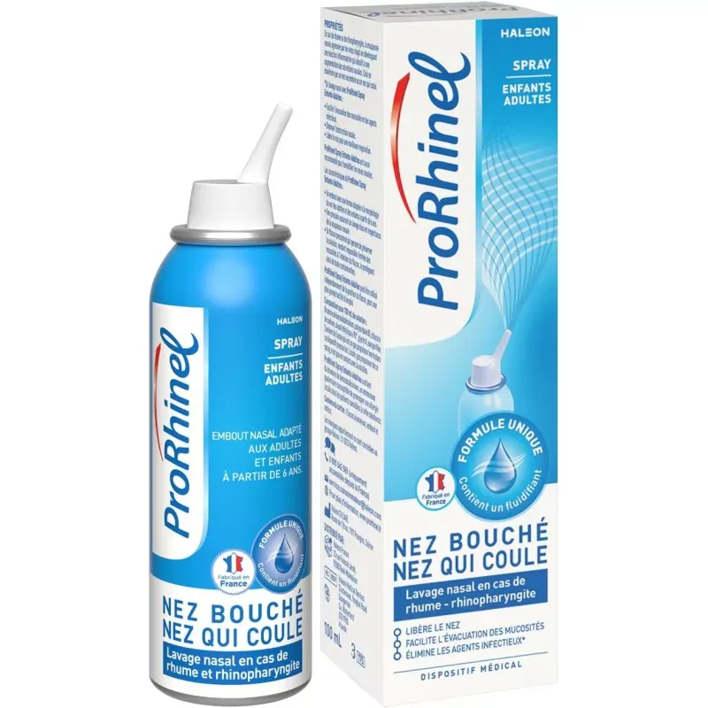 ProRhinel Spray Enfants et Adultes 100ml - Univers Pharmacie