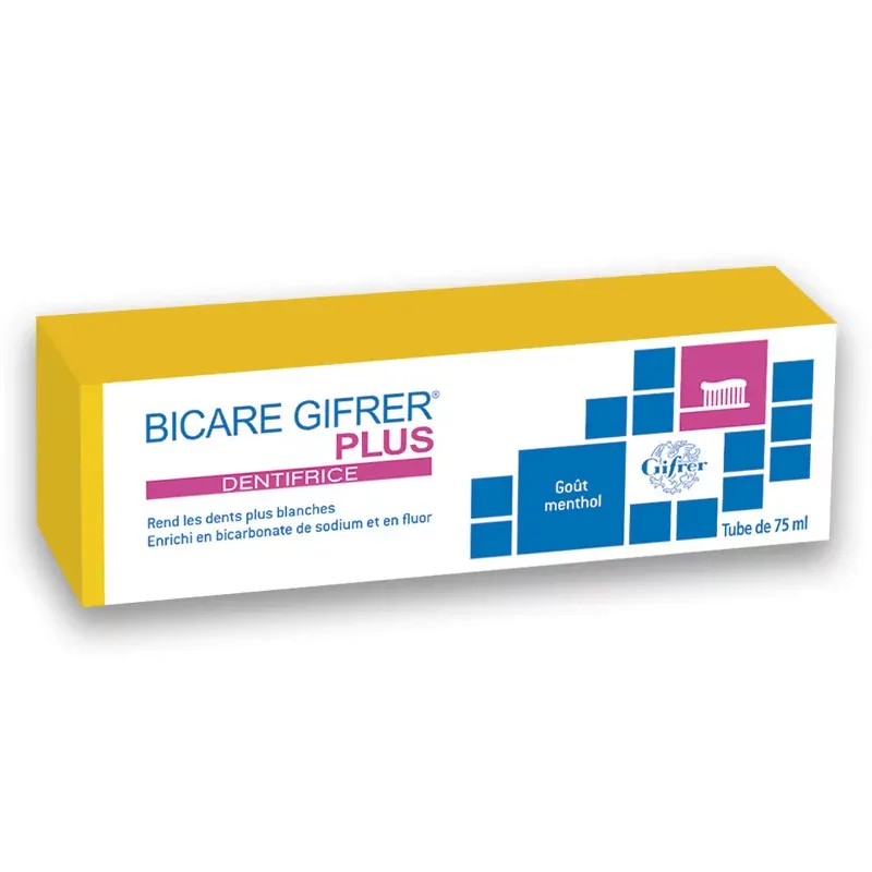 Bicare Gifrer Plus Dentifrice 75ml - Univers Pharmacie - Univers Pharmacie